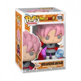 Figurine Funko Pop Phosphorescent Dragonball Super Goku Rose Black Edition Limitée Boutique Geneve Suisse