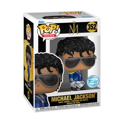 Figurine Funko Pop Diamond Rocks Michael Jackson 1984 Grammys Edition Limitée Boutique Geneve Suisse