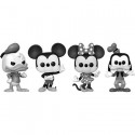 Figurine Funko Pop Mickey and Friends Noir et Blanc 4-Pack Edition Limitée Boutique Geneve Suisse