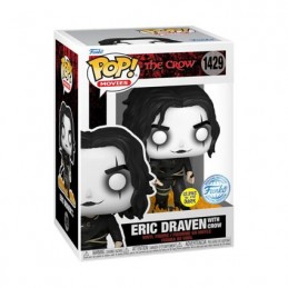 Figur Funko Pop Glow in the Dark Crow Eric Draven with Crow Limited Edition Geneva Store Switzerland