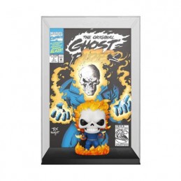 Figur Funko Pop Comic Cover Marvel Comics Ghost Rider n°1 with Hard Acrylic Protector Limited Edition Geneva Store Switzerland