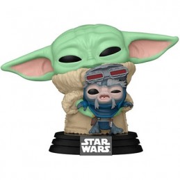 Figurine Funko Pop Star Wars The Mandalorian Grogu with Driodsmith Edition Limitée Boutique Geneve Suisse