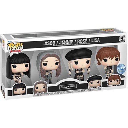 Figuren Funko Pop Rocks BlackPink 2023 Tour 4-Pack Limitierte Auflage Genf Shop Schweiz