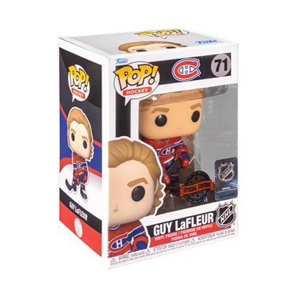 Figurine Funko Pop NHL Hockey Guy LaFleur Montreal Canadiens Edition Limitée Boutique Geneve Suisse