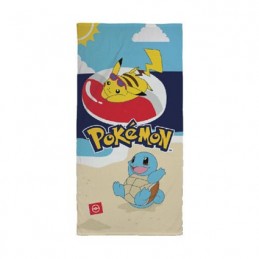 Figurine Cerdá Pokemon Premium Serviette de Bain Pikachu et Schiggy Boutique Geneve Suisse
