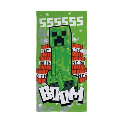 Figuren Cerdá Minecraft Premium Handtuch Creeper Boom Genf Shop Schweiz Figuren Cerdá Minecraft Premium Handtuch Creeper Boom Genf Shop Schweiz