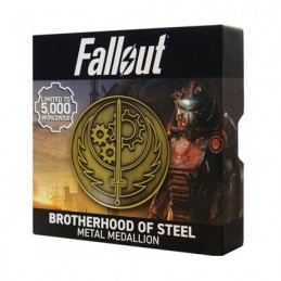 Figurine FaNaTtiK Fallout Médaillon Brotherhood of Steel Edition Limitée Boutique Geneve Suisse