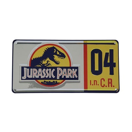 Figuren FaNaTtiK Jurassic Park Replik 1/1 Dennis Nedry Nummernschild Genf Shop Schweiz