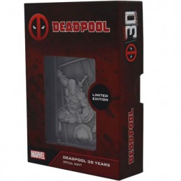 Figur FaNaTtiK Marvel Ingot Deadpool Anniversary Limited Edition Geneva Store Switzerland