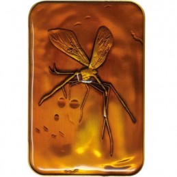 Figur FaNaTtiK Jurassic Park Ingot Mosquito in Amber Limited Edition Geneva Store Switzerland