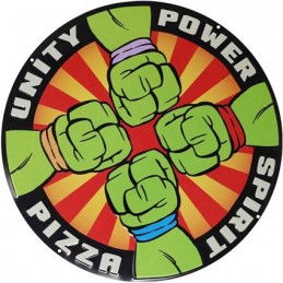 Figuren FaNaTtiK Teenage Mutant Ninja Turtles Blechschild Pizza Power Genf Shop Schweiz