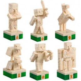 Figur Noble Collection Minecraft Chess Set Overworld Heroes vs. Hostile Mobs Geneva Store Switzerland