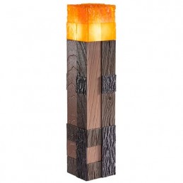 Figurine Noble Collection Minecraft Réplique Illuminating Torch 25 cm Boutique Geneve Suisse