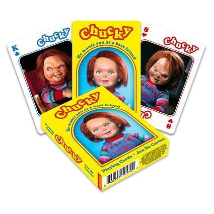 Figur Aquarius Child's Play Playing Cards Chucky Geneva Store Switzerland