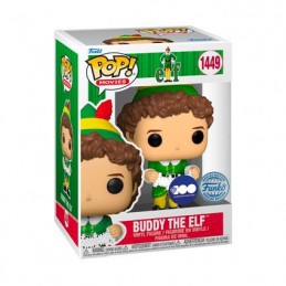 Figur Funko Pop Buddy the Elf with Paper Snowflakes Limited Edition Geneva Store Switzerland