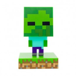 Figurine Paladone Minecraft Veilleuse 3D Icon Zombie Boutique Geneve Suisse