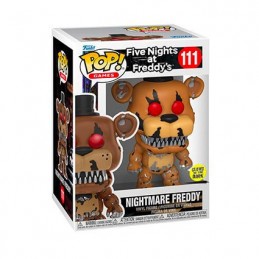 Figurine Funko Pop Phosphorescent Five Nights at Freddy's Nightmare Freddy Edition Limitée Boutique Geneve Suisse