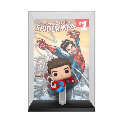 Figurine Funko Pop Comic Cover The Amazing Spider-Man n°1 avec Boîte de Protection Acrylique Boutique Geneve Suisse