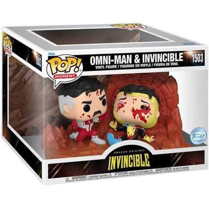 Figur Funko Pop Movie Moments Invincible TV Omni-Man and Invincible Think Mark Limited Edition Geneva Store Switzerland Figur Funko Pop Movie Moments Invincible TV Omni-Man and Invincible Think Mark Limited Edition Geneva Store Switzerland