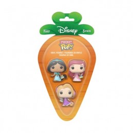 Pop Pocket Disney Princess Jasmine Rapunzel Ariel