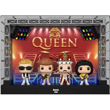 Figurine Funko Pop Deluxe Moment in Concert Queen Wembley Stadium 4-Pack avec Boîte de Protection Acrylique Boutique Geneve S... Figurine Funko Pop Deluxe Moment in Concert Queen Wembley Stadium 4-Pack avec Boîte de Protection Acrylique Boutique Geneve S...