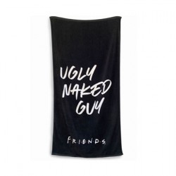 Friends Handtuch Ugly Naked Guy Black