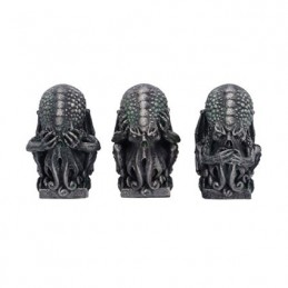 Figurine Nemesis Now Cthulhu figurine Three Wise Cthulhu Boutique Geneve Suisse