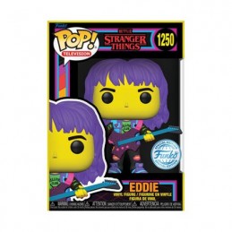 Figuren Funko Pop Blacklight Stranger Things Eddie mit Guitare Limitierte Auflage Genf Shop Schweiz