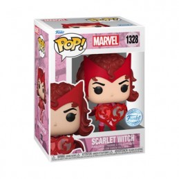 Figurine Funko Pop Scarlet Witch with Heart Hex Edition Limitée Boutique Geneve Suisse