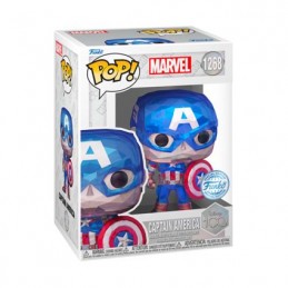 Figur Funko Pop Facet Captain America Limited Edition Geneva Store Switzerland