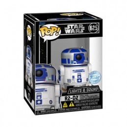 Figurine Funko Pop Son et Lumière Star Wars R2-D2 Edition Limitée Boutique Geneve Suisse