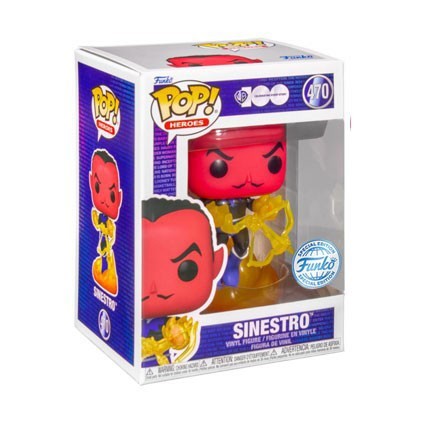 Figuren Funko Pop Green Lantern Sinestro Warner Bros 100. Geburtstag Limitierte Auflage Genf Shop Schweiz