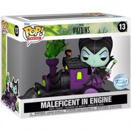 Figur Funko Pop Deluxe Disney Villains Maleficent in Train Engine Limited Edition Geneva Store Switzerland