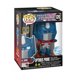 Figurine Funko Pop Son et Lumière Transformers Optimus Prime Edition Limitée Boutique Geneve Suisse