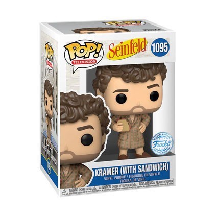 Figurine Funko Pop Seinfield Kramer avec Sandwich Edition Limitée Boutique Geneve Suisse