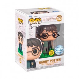 Figurine Funko Pop Phosphorescent Harry Potter et la Chambre des Secrets Harry avec Floo Powder Edition Limitée Boutique Gene...