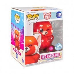 Figurine Funko Pop 15 cm Floqué Alerte Rouge Red Panda Mei Edition Limitée Boutique Geneve Suisse