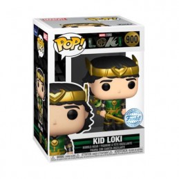 Figurine Funko Pop Métallique Loki 2021 Kid Loki Edition Limitée Boutique Geneve Suisse
