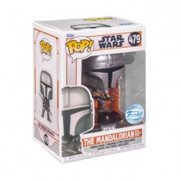 Pop Star Wars The Mandalorian with Beskar Staff Limitierte Auflage