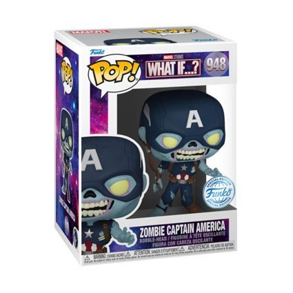 Figuren Funko Pop What If…? Zombie Captain America Limitierte Auflage Genf Shop Schweiz