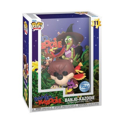 Figurine Funko Pop Game Cover Banjo Kazooie avec Boîte de Protection Acrylique Edition Limitée Boutique Geneve Suisse Figurine Funko Pop Game Cover Banjo Kazooie avec Boîte de Protection Acrylique Edition Limitée Boutique Geneve Suisse