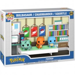 Figuren Funko Pop Moment Pokemon Starter Pokemon Bulbasaur Charmander und Squirtle 3-Pack Limitierte Auflage Genf Shop Schweiz