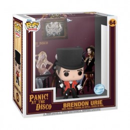 Figur Funko Pop Rocks Brendon Urie Albums Panic at the Disco with Hard Acrylic Protector Limited Edition Geneva Store Switzer...