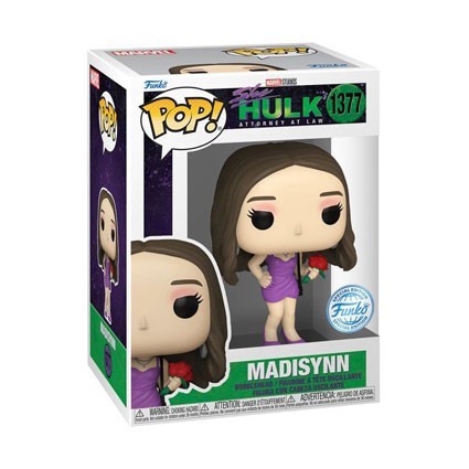 Figurine Funko Pop She-Hulk TV Madisynn Edition Limitée Boutique Geneve Suisse Figurine Funko Pop She-Hulk TV Madisynn Edition Limitée Boutique Geneve Suisse