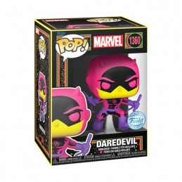 Figur Funko Pop Blacklight Marvel Comics Daredevil Classic Limited Edition Geneva Store Switzerland