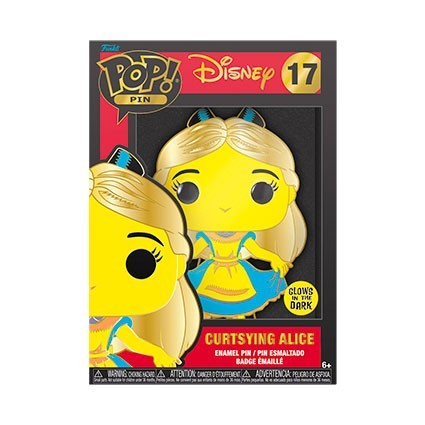 Figurine Funko Pop Pin Phosphorescent Disney Alice Boutique Geneve Suisse