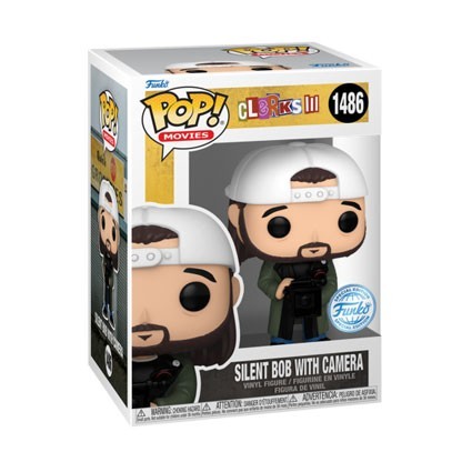 Figur Funko Pop Clerks III Silent Bob with Camera Limited Edition Geneva Store Switzerland