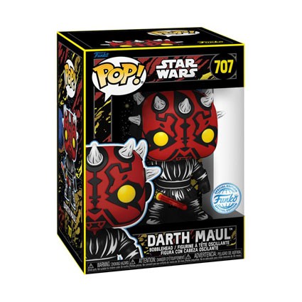 Figur Funko Pop Star Wars The Phantom Menace 25th Anniversary Darth Maul Limited Edition Geneva Store Switzerland