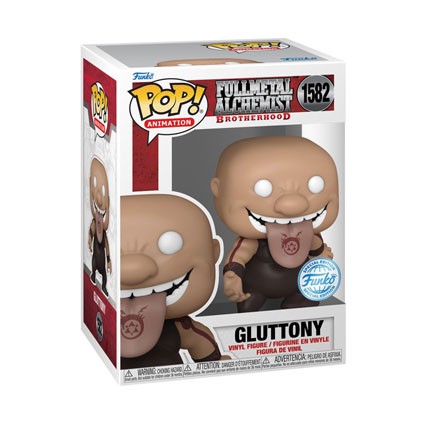 Figurine Funko Pop Fullmetal Alchemist Brotherhood Gluttony Edition Limitée Boutique Geneve Suisse