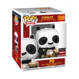 Figur Funko Pop 6 inch EEC 2024 Kung Fu Panda Limited Edition Geneva Store Switzerland